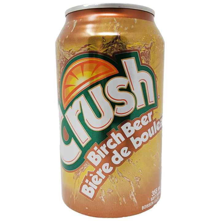 Crush Birch Beer 330ml Case of 24 - Canada