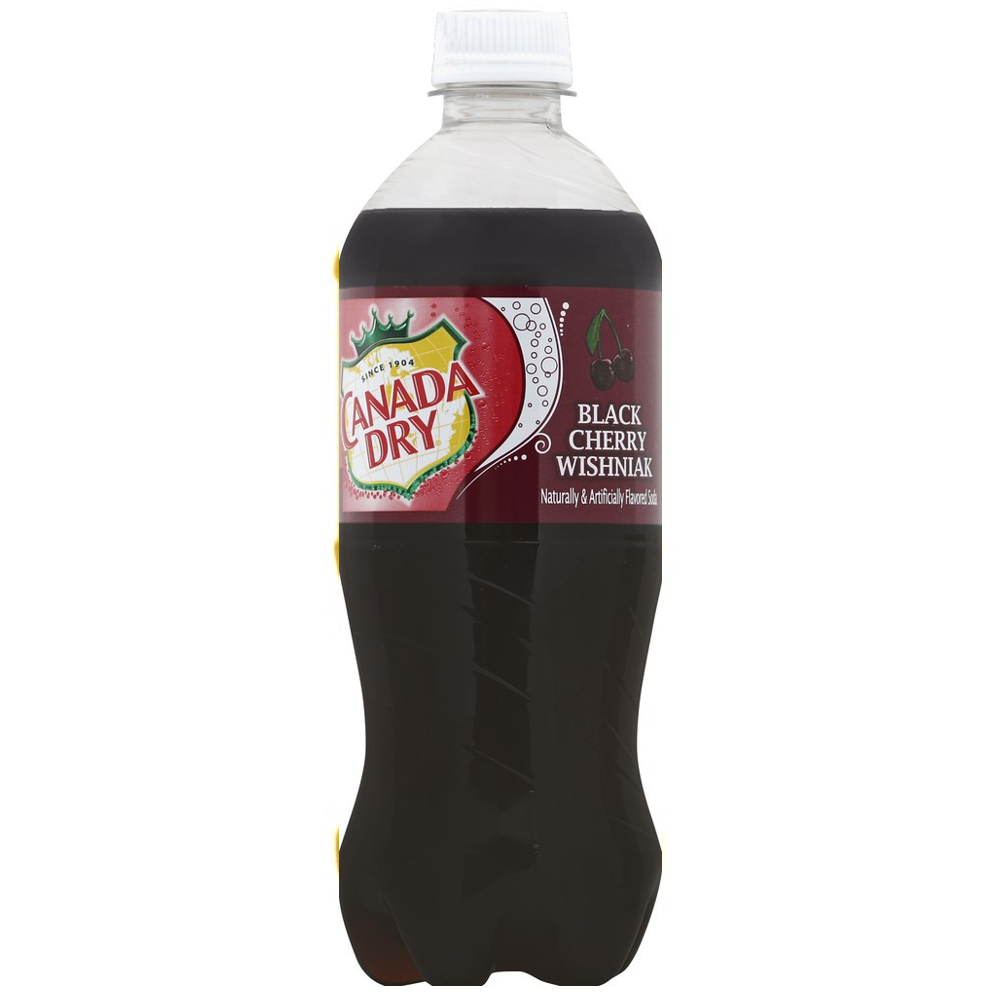 Canada Dry Black Cherry Wishniak 591ml Case of 24 - USA