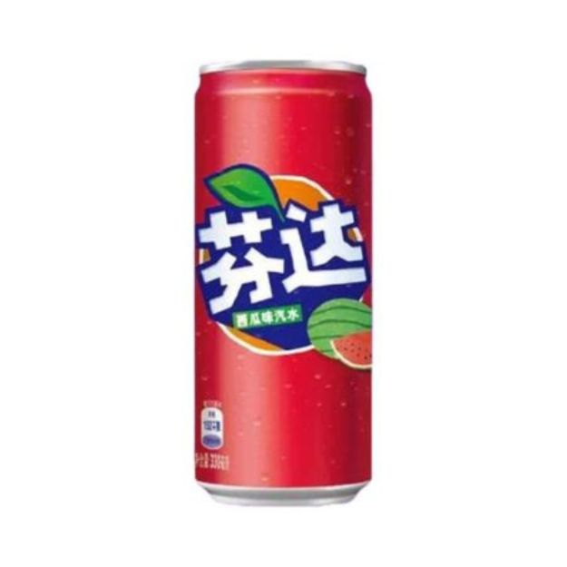 Fanta Watermelon 330ml Case of 24 - China
