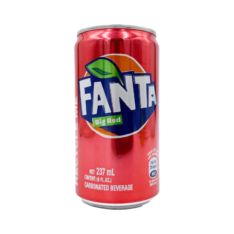 Fanta Big Red 237ml Case of 24 - Trinidad