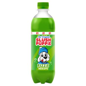 Slush Puppie Fizzie Green Apple 500ml Case of 24 - UK