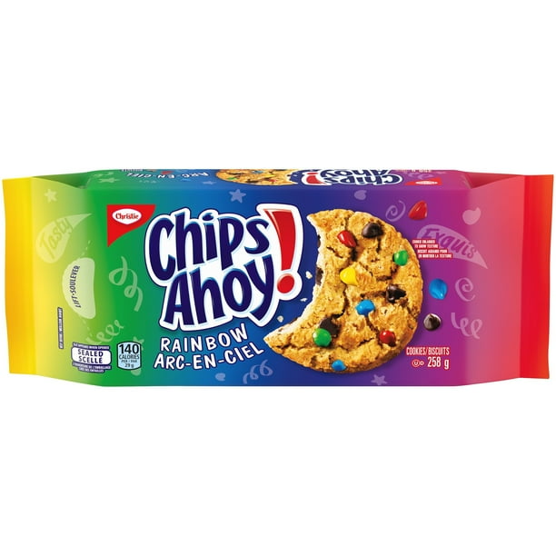 Chips Ahoy Rainbow 258g - Canada (Case of 12)