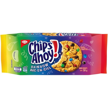 Chips Ahoy Rainbow 258g - Canada (Case of 12)