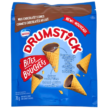 Nestle Drumstick Bites - Milk Chocolatey Cones