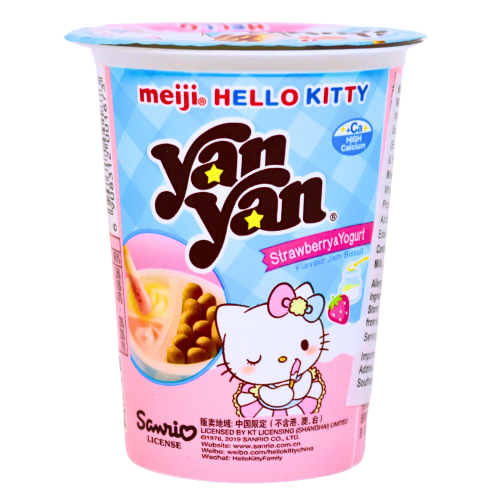 Meiji Yan Yan Strawberry & Yogurt