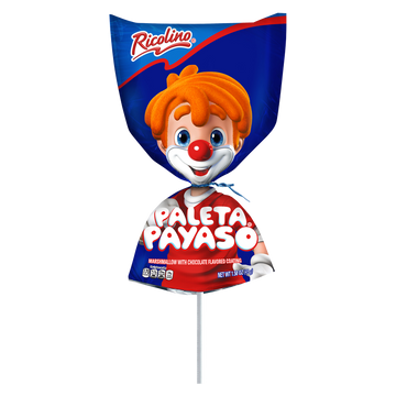 Paleto Payaso Chocolate Coated Marshmallow