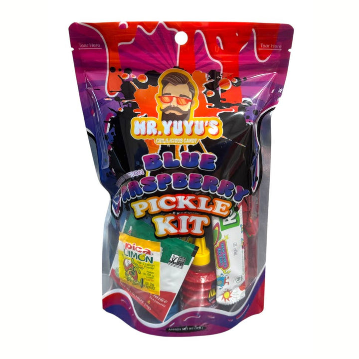 Mr YuYu - Limited Edition Blue Raspberry - Pickle Kit – Exotic Snack Guys
