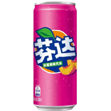 Fanta Peach 330ml Case of 24 - China