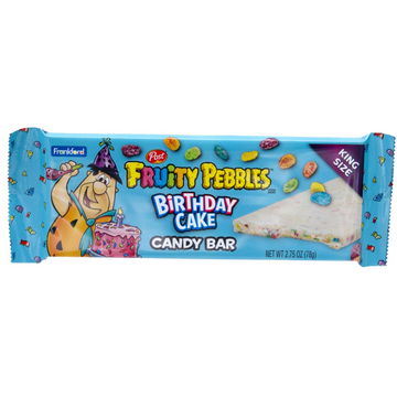 Frankford Fruity Pebbles Birthday Cake Candy Bar