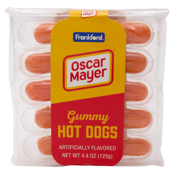 Frankford Oscar Mayer Gummy Hot Dogs