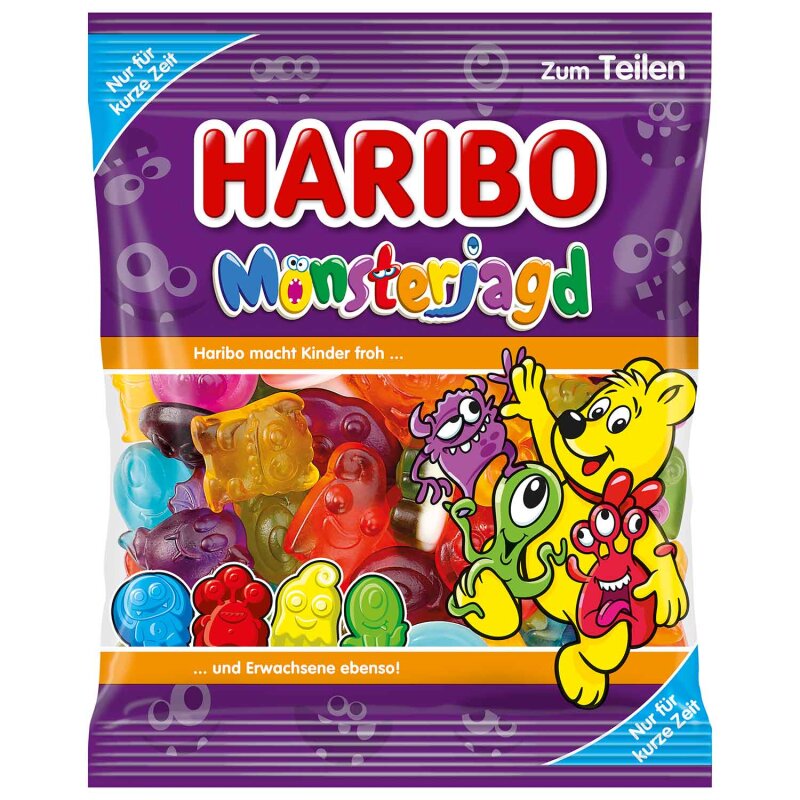 Haribo Monsterjagd – Exotic Snack Guys