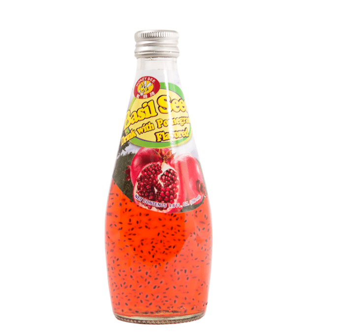 HB Basil Seed Pomegranate Drink