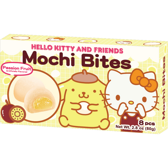 Hello Kitty Mochi Bites - Passionfruit