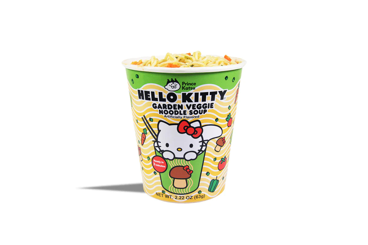 Hello Kitty Garden Veggie Noodles Soup – Exotic Snack Guys