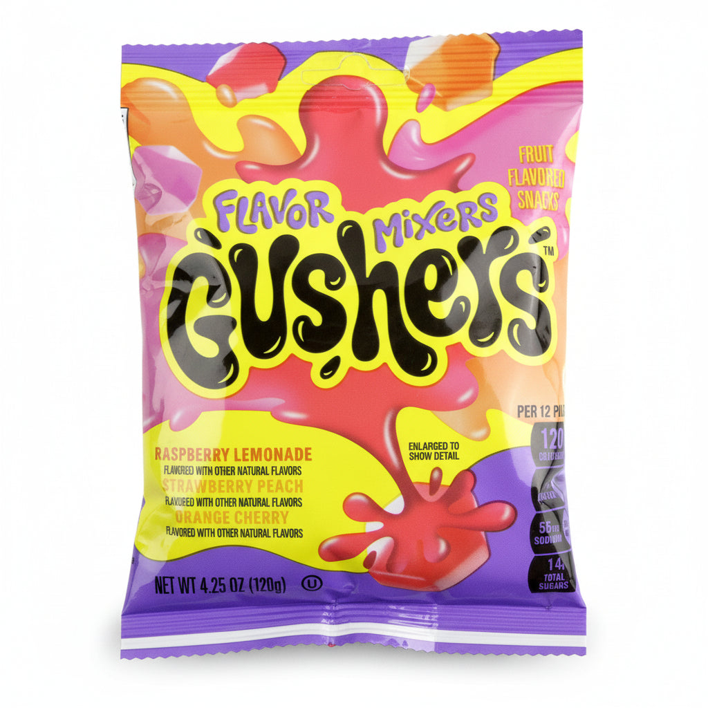Gushers - Flavor Mixers - 4.25 Oz – Exotic Snack Guys
