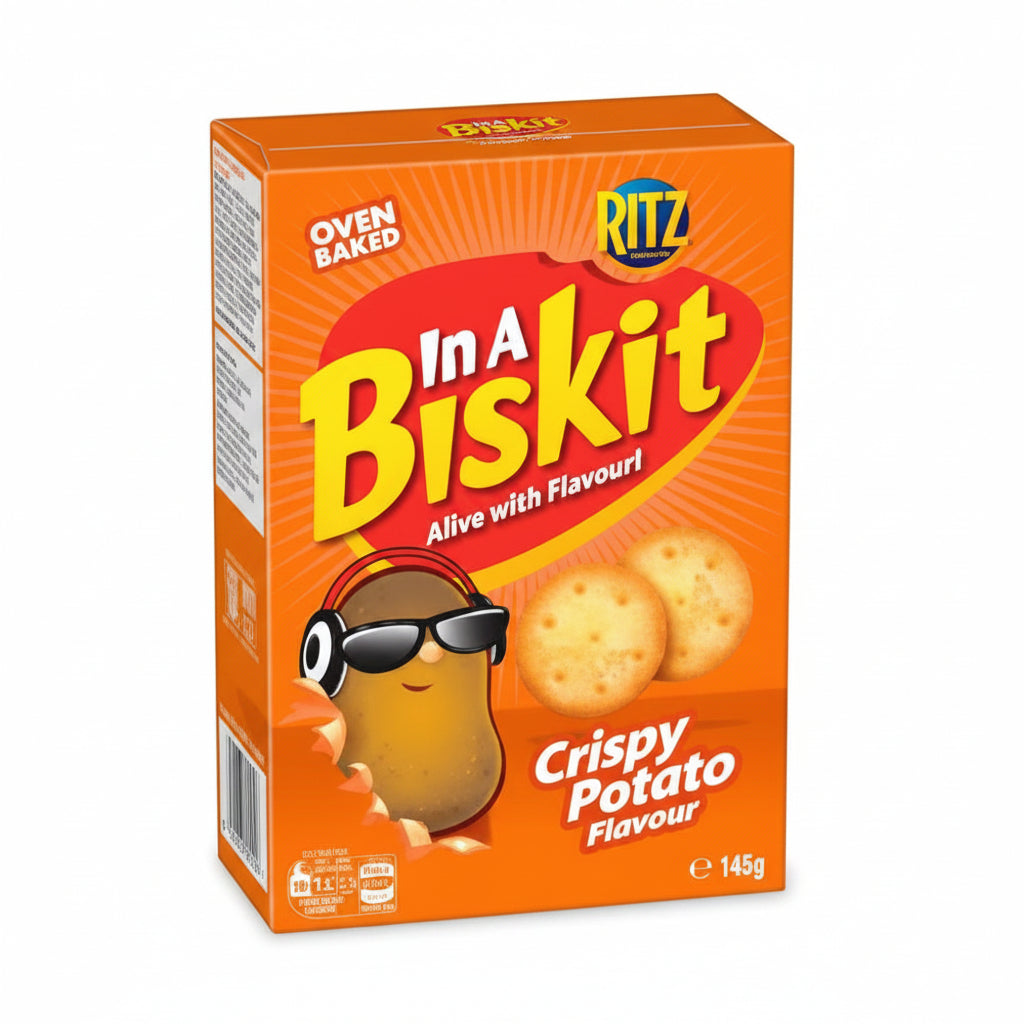 Ritz - In A Biskit - Alive with Flavour - Crispy potato - 5.11 Oz - Au ...