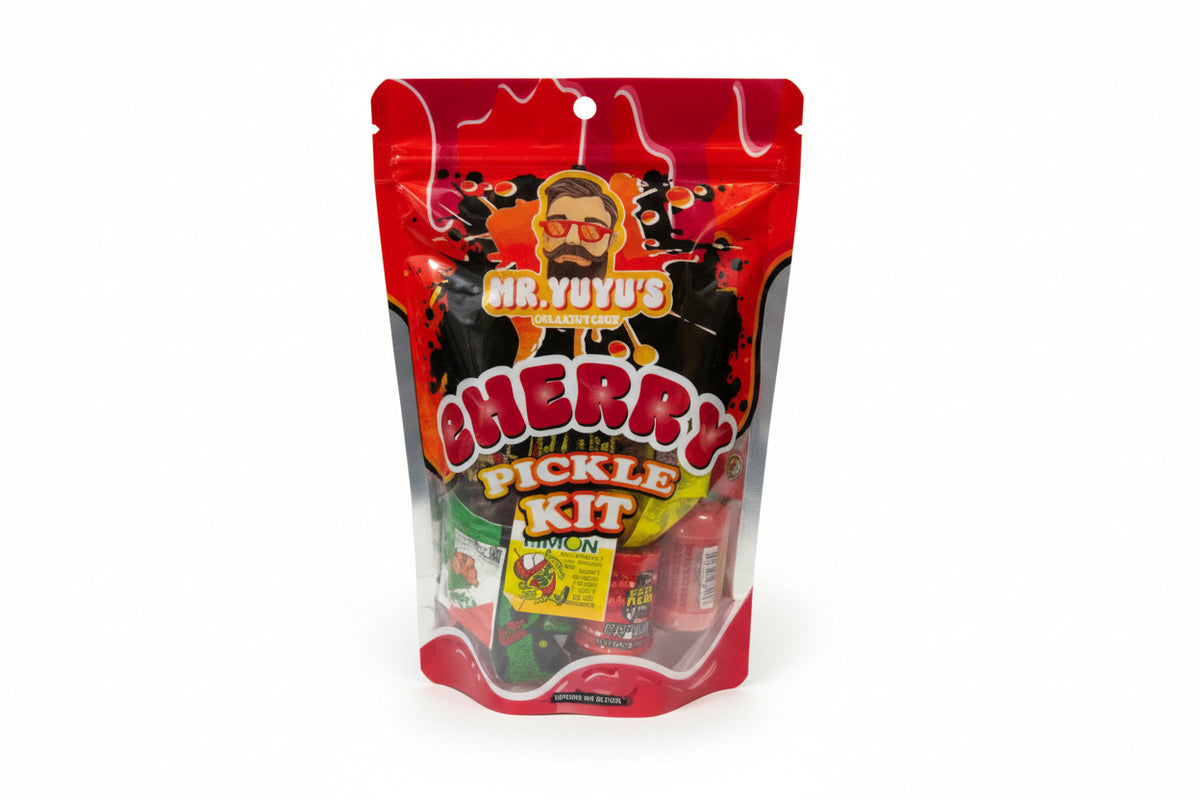 Mr YuYu - Cherry - Pickle Kit – Exotic Snack Guys