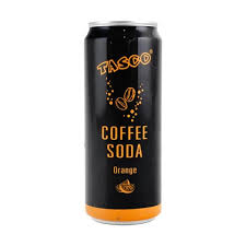 Tasco Coffee Soda Orange Flavor - 180ml