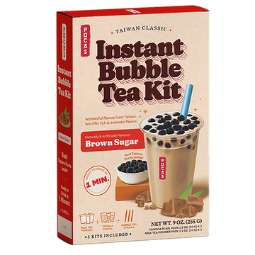 Instant Bubble Tea Kit Brown sugar