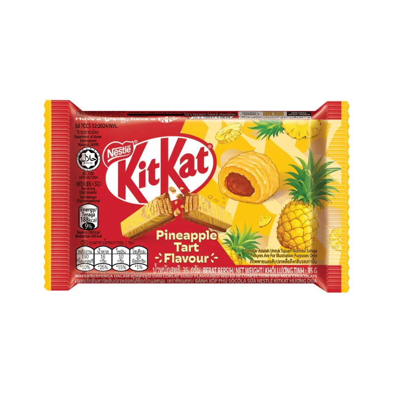 Beks Pinapple Nestle Kitkat - Pinapple Tart Flavor – Exotic Snack Guys