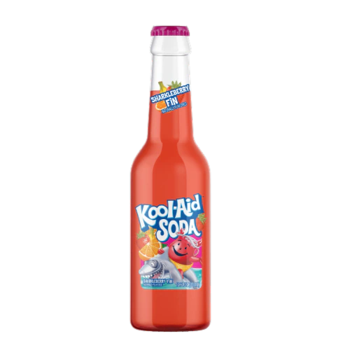 Kool Aid Sharkleberry Soda