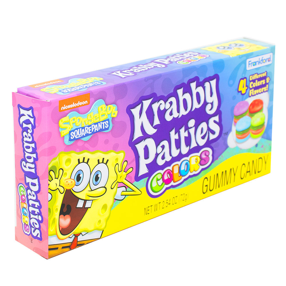 Colored Spongebob Patties