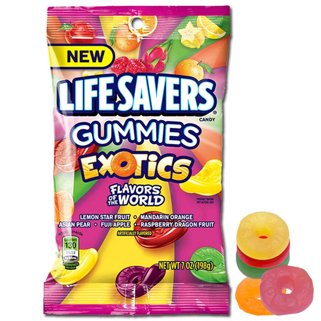 Lifesavers Gummies Exotics Exotic Snack Guys