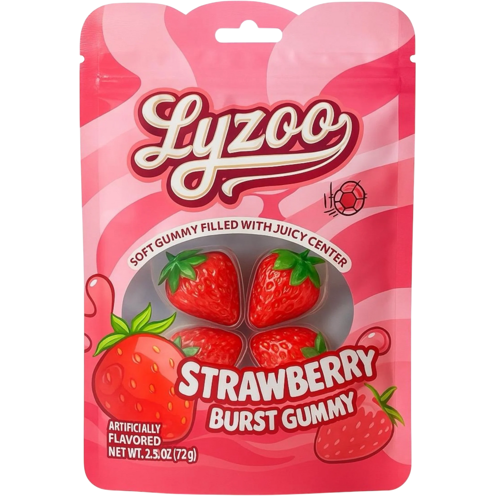Lyzoo Strawberry Burst Gummy -72g