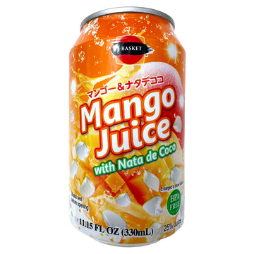 J-Basket Mango Juice with Coconut Gel