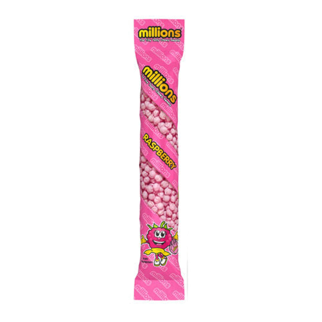 millions candy raspberry 660g box of 12 UNITED KINGDOM