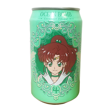 Ocean Bomb Sailor Moon Cucumber 330ml Can Wholesale - Case of 24