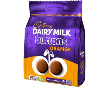Cadbury Dairy Milk Orange Buttons