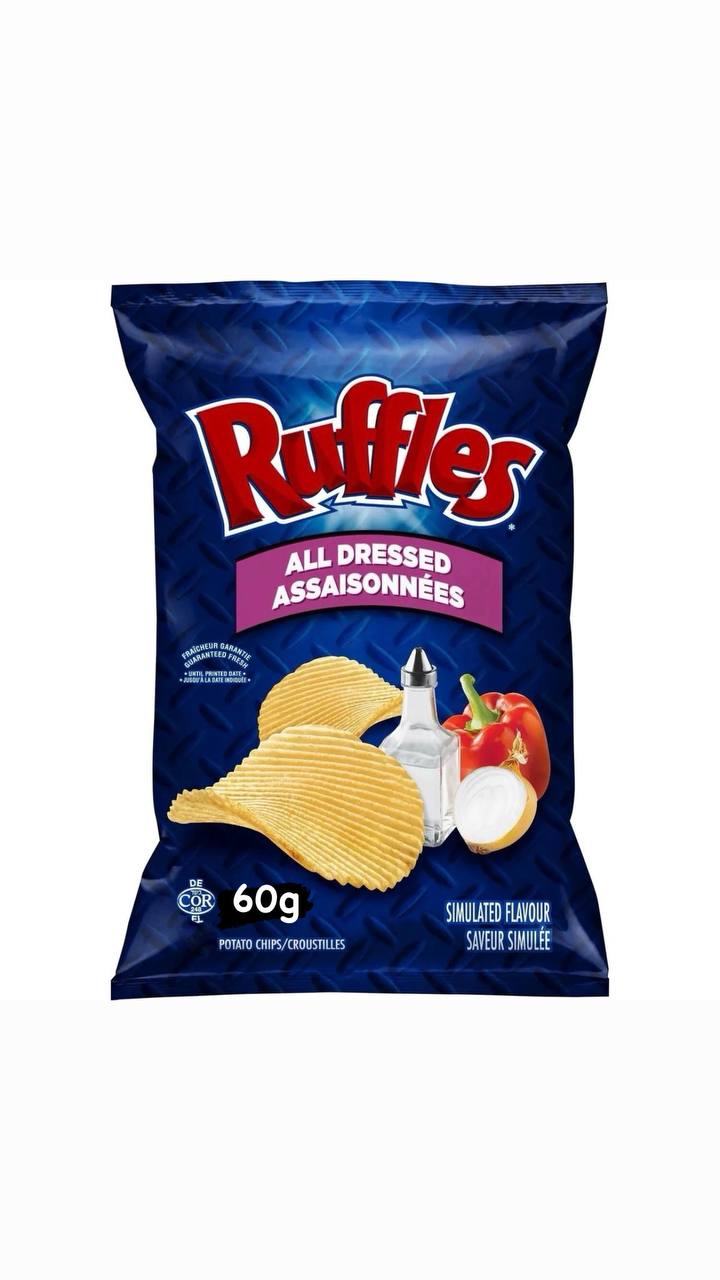 Ruffles All Dressed Seasoning 60g Ruffles All Dressed Seasoning 60g