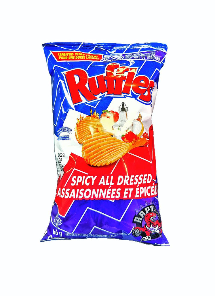 Ruffles Spicy All Dressed – Exotic Snack Guys