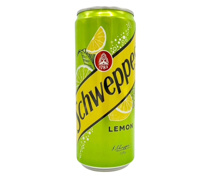 Schweppes Lemon – Exotic Snack Guys