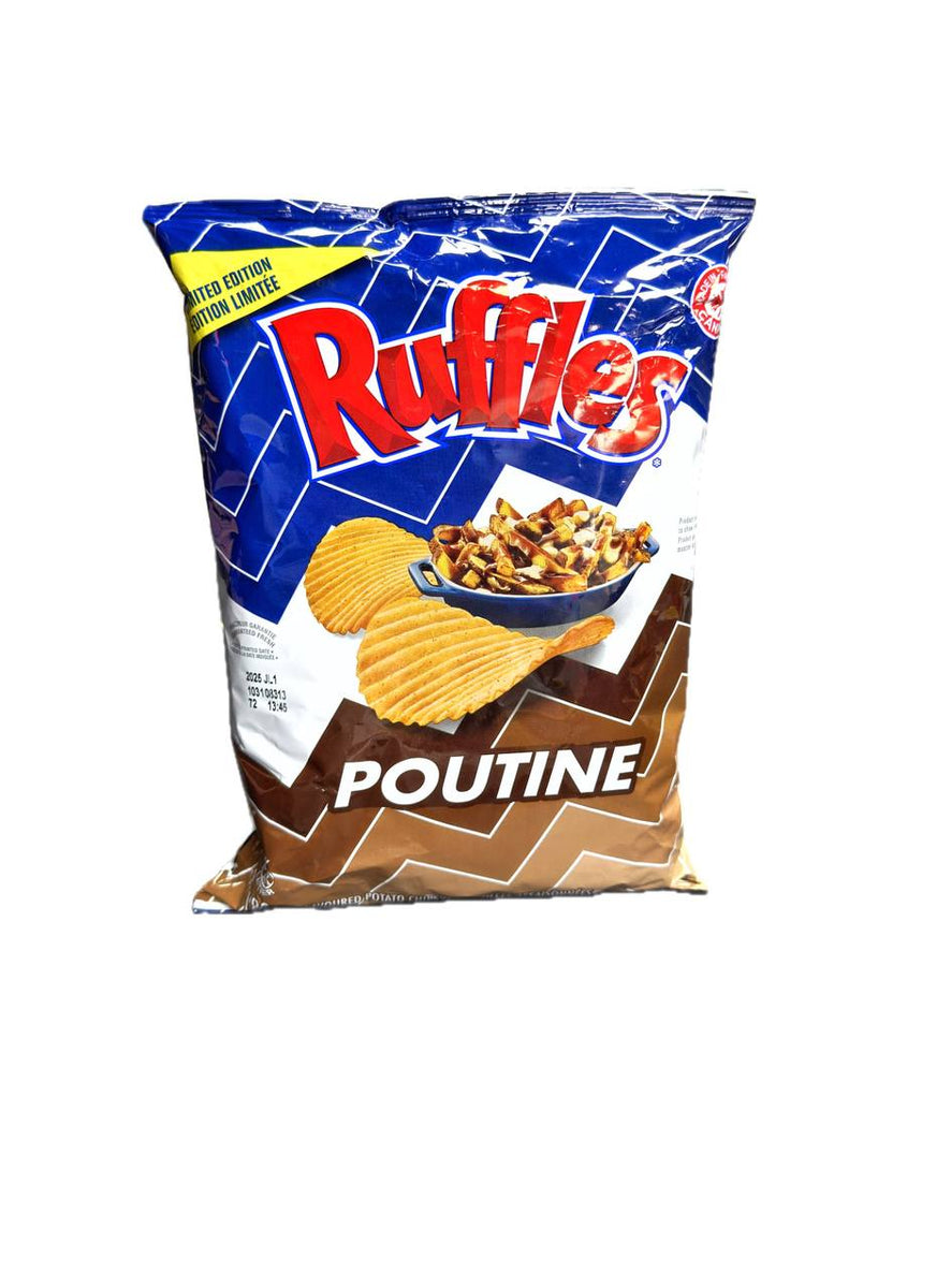 Poutine Flavored Ruffles Ruffles Poutine – Exotic Snack Guys