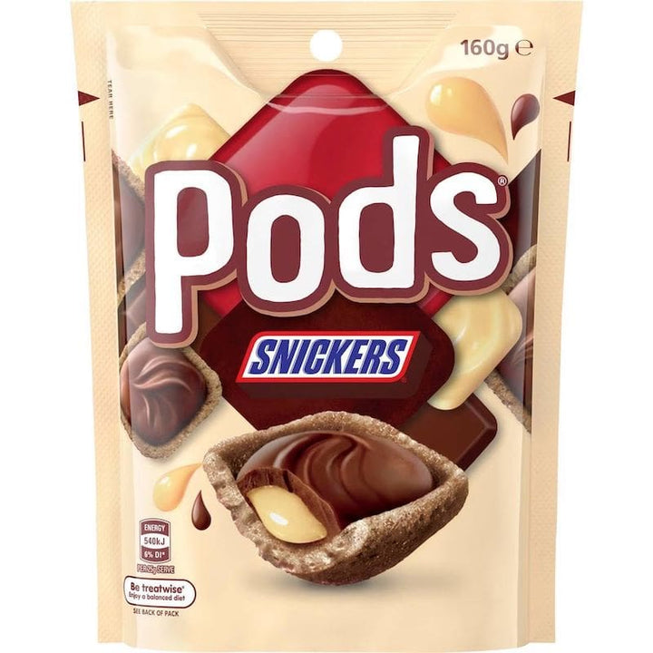 Snickers Pods – Exotic Snack Guys