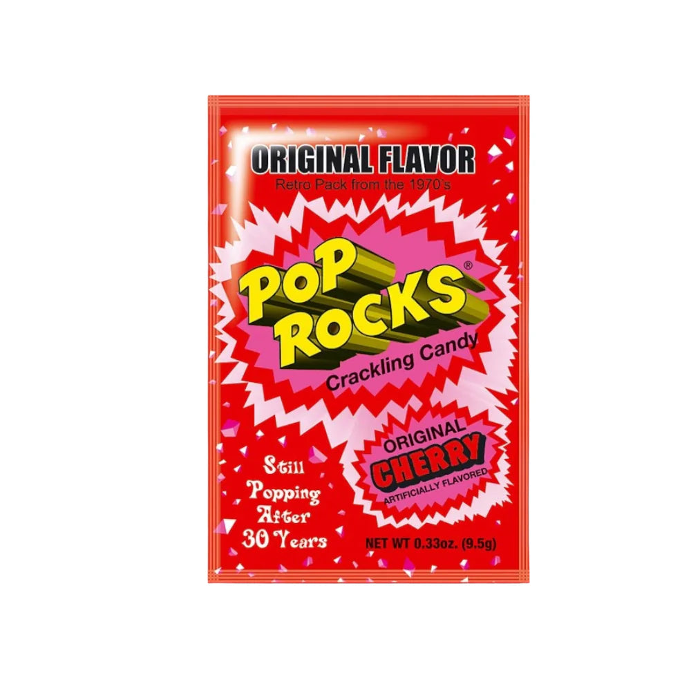 Pop Rocks Crackling Candy Cherry – Exotic Snack Guys