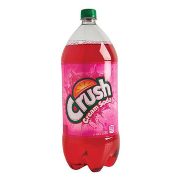 Crush Cream Soda Pink 2 Liters Wholesale - Case of 8