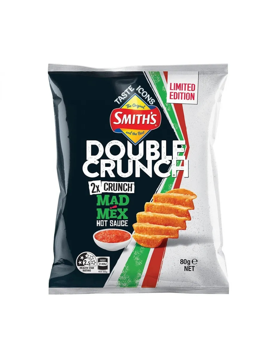 Smith's Double Crunch Mad Mex Hot Sauce Exotic Snack Guys