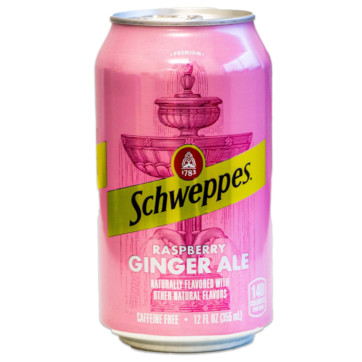 Schweppes Raspberry Ginger Ale Exotic Snack Guys