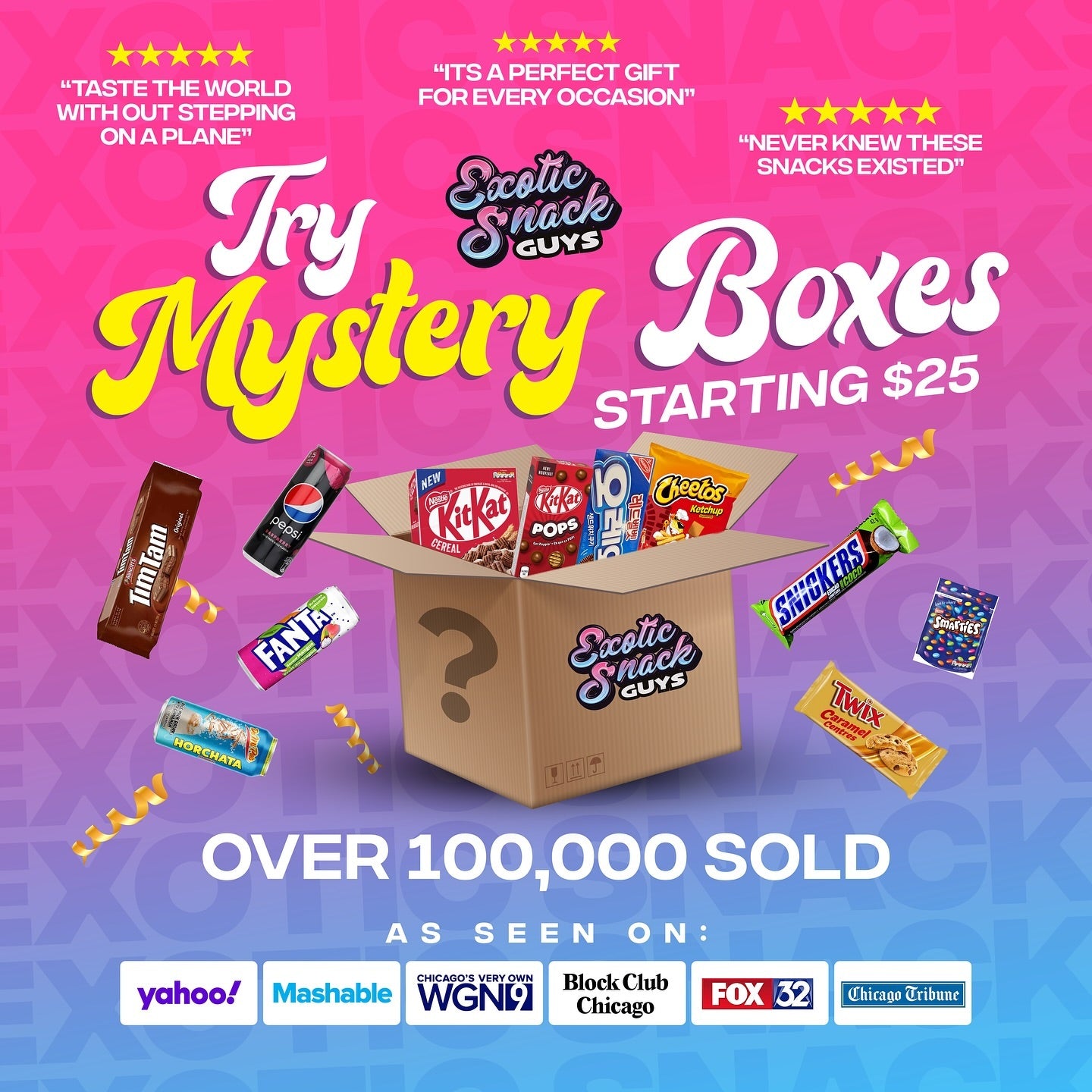 Mystery Box – Exotic Snack Guys