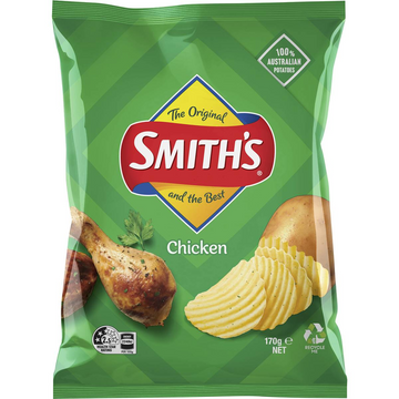 Smith's Potato Chips Chicken Flavor