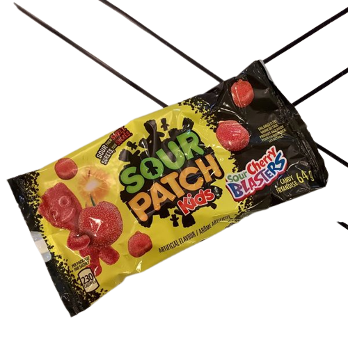 Sour Patch Kids Sour Cherry Blasters Exotic Snack Guys