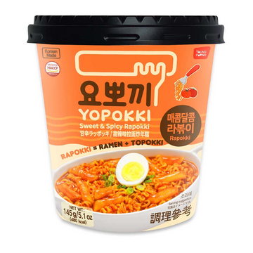 Yopokki Sweet And Spicy Cup Rapokki
