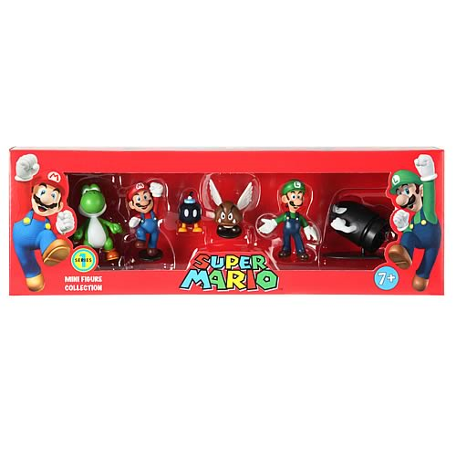 Super Mario Mini Action Figure Collection – Exotic Snack Guys