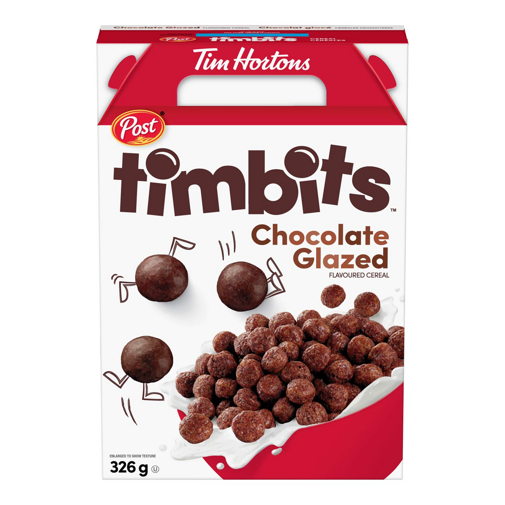 Post Timbits Chocolate Glazed