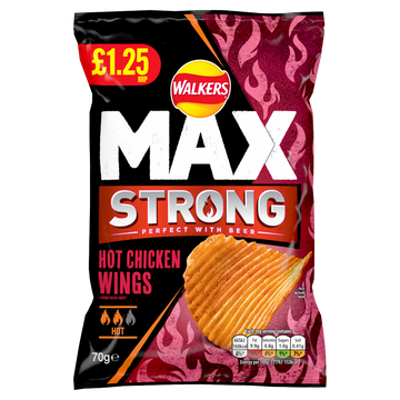 Walkers Max Strong Hot Chicken Wings