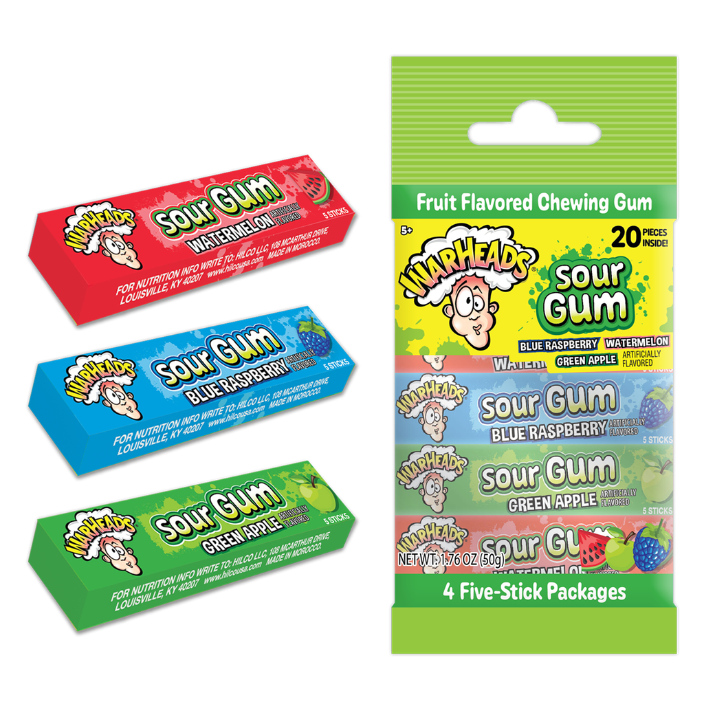 Warheads Sour Gums Exotic Snack Guys warheads-sour-gums-exotic-snack-guys